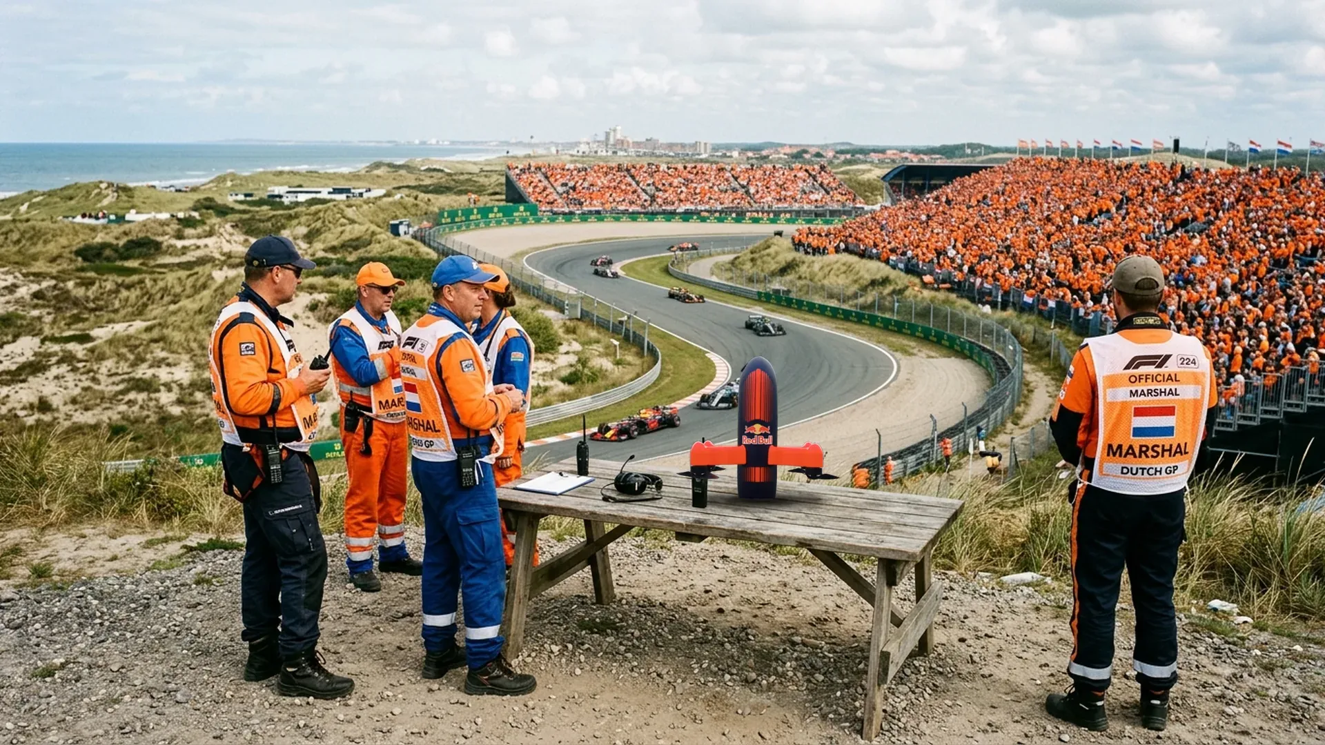 Luchtruimbeperkingen en TGB zones rondom Formule 1 Grand Prix Zandvoort 2026