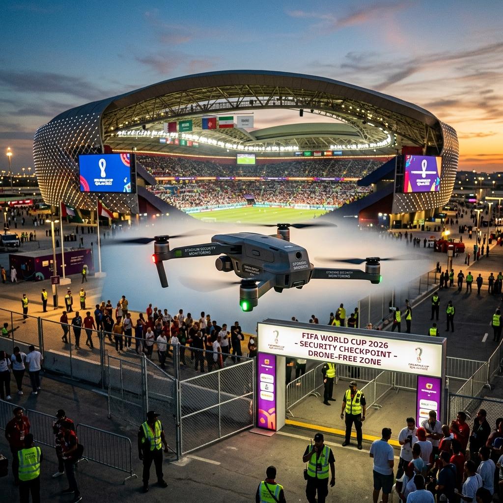 Meer dan 1.100 Drones Onderschept bij FIFA WK Stadions in de VS