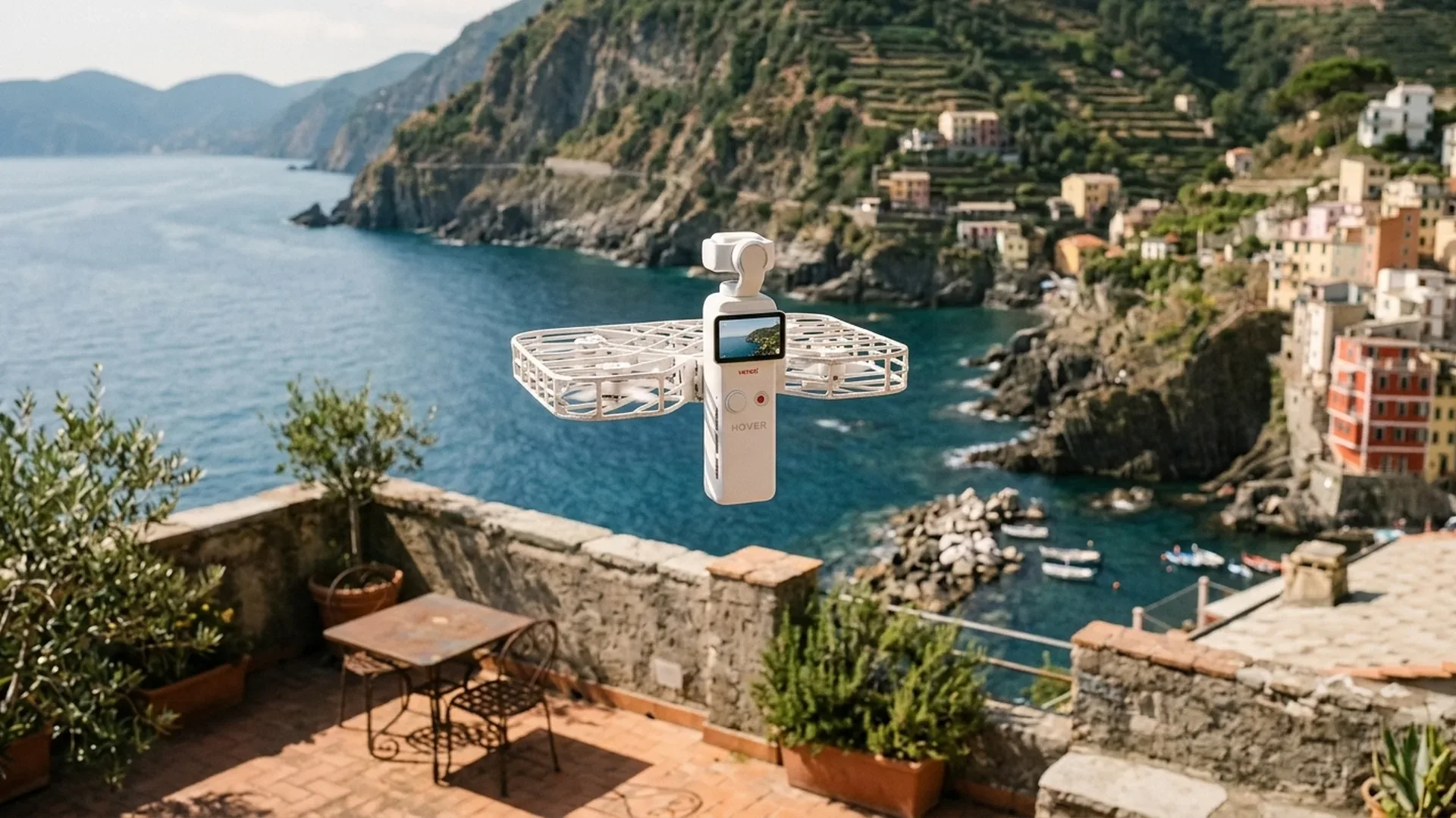 HOVERAir VERSA 2-in-1 handheld gimbal en vliegende camera drone