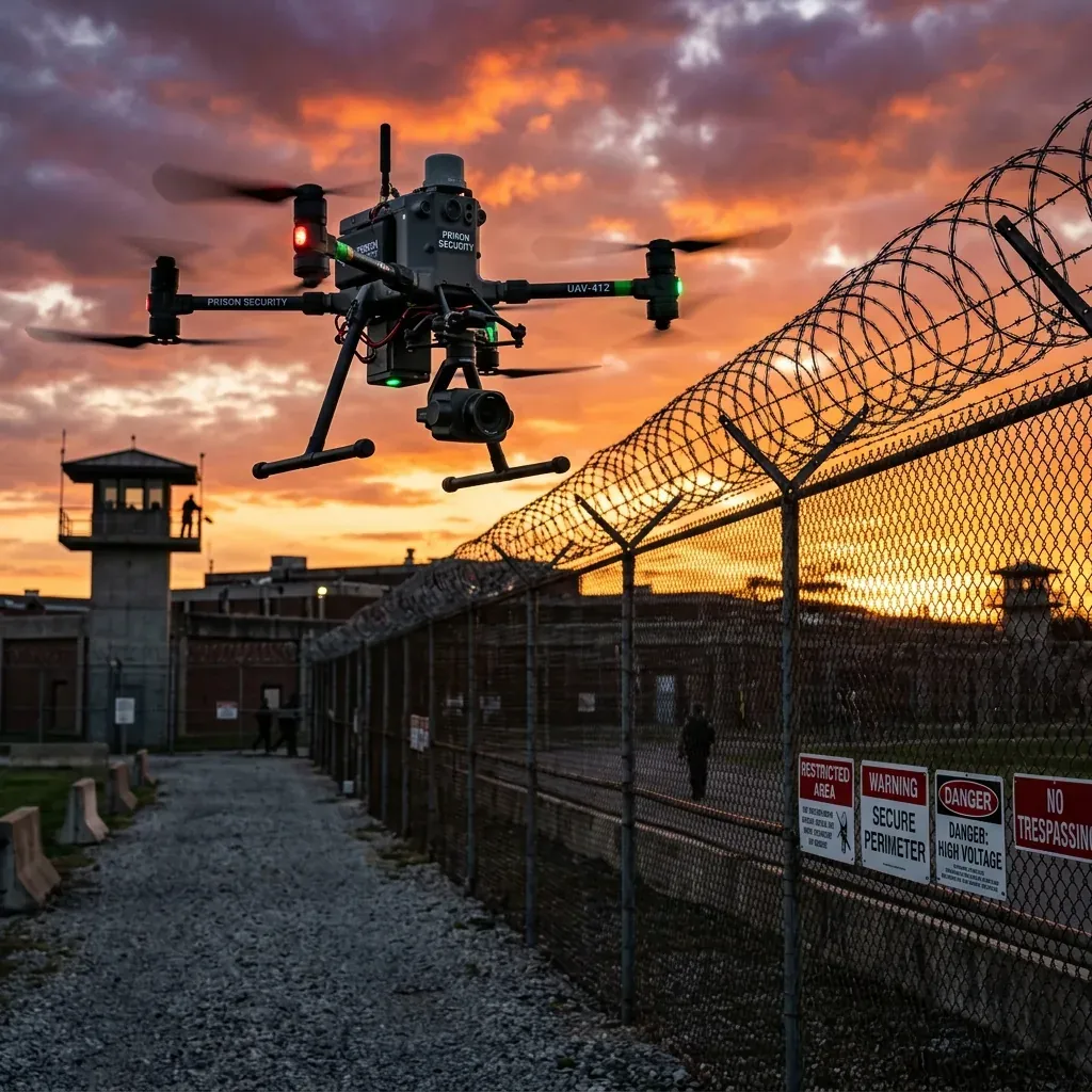 Gevangenispersoneel krijgt bevoegdheid om drones neer te halen