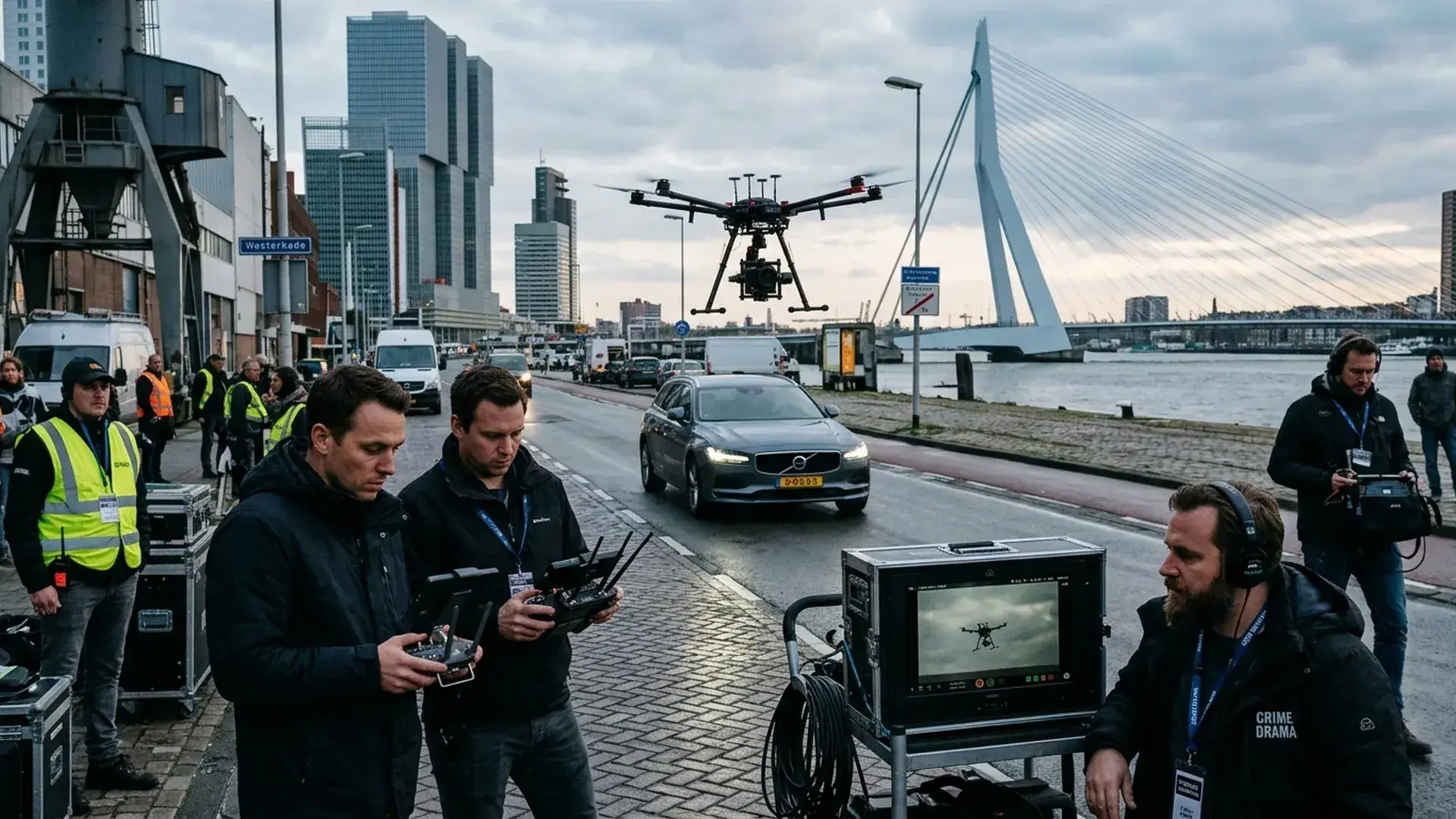 Drones in tv-series: naadloze storytelling